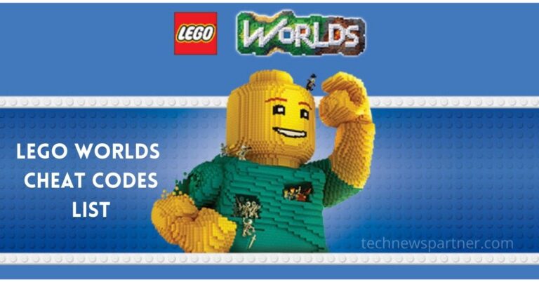 Lego Worlds Codes Complete Cheat Codes List To Unlock 2021 8580